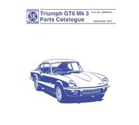 Triumph GT6 Mk 3 Parts Catalogue: 520949/A: Part No. 520949/A