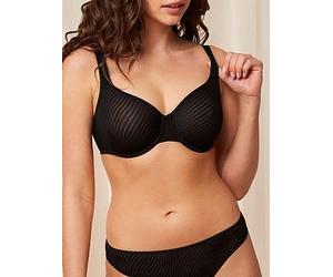 Triumph Harmony Minimiser Spotlight Underwired Bra, Black, Size 32F, Women Black
