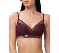 Triumph Lavish Spotlight Padded Bralette - Claret - S - 10