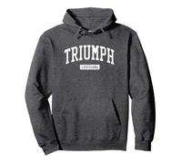 Triumph Louisiana LA Vintage Athletic Sports Design Pullover Hoodie