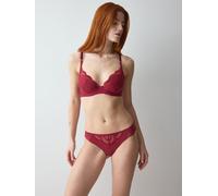 Triumph Love And Lace Hipster Brief, Red, Size 12, Women Red