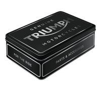 Triumph Metal Storage Container 23 cm Flat Hoard Box Parts Accessories