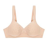 Triumph Women's Underwired Modern Soft Cotton T-Shirt Bra – Neutral Beige