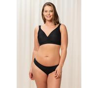 Triumph Womens Modern Soft+Cotton Non-Wired Bra - Black Polyamide - Size 40B