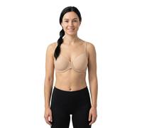 Triumph T-Shirt Bra Modern Soft Cotton Underwired Moulded Beige