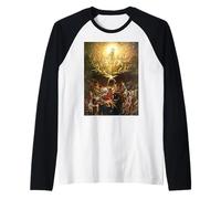 Triumph of Christianity Over Paganism Gustave Dore 1865 Raglan Baseball Tee