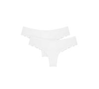 Triumph Pack of 2 Lovely Micro Brazilian Strings White