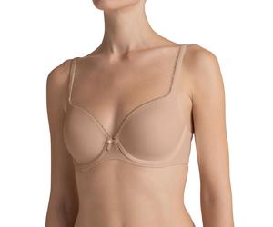 Triumph Perfectly Soft WHP Underwired Half Cup Padded Bra Smooth Skin (6106) 34B