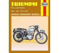 Triumph Pre-Unit Twins (47 - 62): Owners Workshop Manual/Covers All 500 Cc and 650 Cc Models Fitted With a Separate Engine and Gearbox 1947-1962
