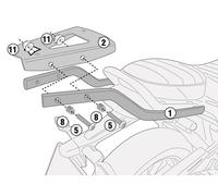 Triumph Speed 400 2024 > Givi Luggage Rack For Monolock Top Boxes