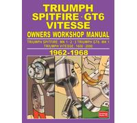 Triumph Spitfire, GT6, Vitesse Owners Workshop Manual 1962-1968