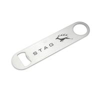 Triumph Stag Bottle Opener Stainless Steel Bar Blade Official Licenced Product (Gift Box Packaging)