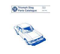 Triumph Stag Parts Catalogue: Part Number 519579 (Triumph Parts Catalogue: Stag)