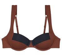 Triumph Women's Summer Glow W 02 sd Bikini top, Dark Caramel, 38C