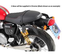 Triumph Thruxton / R C-Bow Sidecarrier - Chrome BY HEPCO AND BECKER (From 2016)