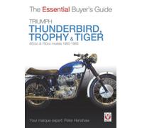 Triumph Thunderbird, Trophy & Tiger : 650cc & 750cc Models: 1950-1983
