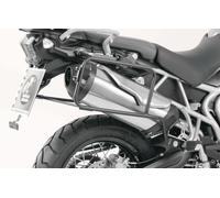Triumph Tiger 800/XC Pannier Frames Lock-it - Black HEPCO & BECKER (2010-2014)
