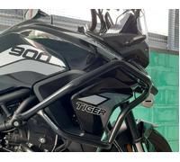 Hepco Becker Solid Triumph Tiger 850 Sport 21 5097613 00 01 Tubular Tank Guard Tubular Engine Guard Black