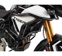 Triumph Tiger 900 Rally Pro Tank guard "Solid" Black By Hepco & Becker 2024-