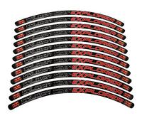 Triumph Tiger explorer wheel rim graphics decals stickers x 12 style 1
