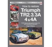 Triumph TR2, 3, 3A, 4 & 4A - Enthusiast's Restoration Manual Series: Your Step-By-Step Guide to Body, Trim and Mechanical Restoration
