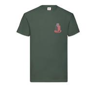 Triumph TR4 T-Shirt Classic British Car Enthusiast Official Licenced Product (UK, Alpha, XL, Regular, Regular, Bottle Green)