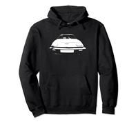 Triumph TR7 classic British sports car white graphic Pullover Hoodie