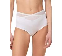 Triumph Women's Maxi Boxer Briefs True Shape Sensation - White Polyamide - Size Large
