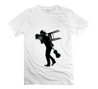 Triumph turn Men's Tom Waits T-shirt - White