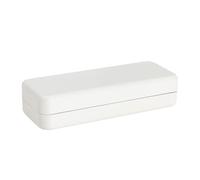 TRIUMPH VISION Sunglasses Case Hard Shell Glasses Case Eyewear Eyeglasses, White, Medium for eyeglasses