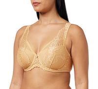 Triumph Wild Peony Florale Wp, Bra Women's, Golden Earth, 32E