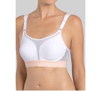 Triumph Womens 10163839 Triaction Extreme Lite Sports Bra - White Elastane - Size 38D