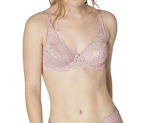Triumph Women's Amourette 300 W Bra, Mauve Rose, 32C