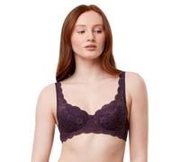 Triumph Womens Amourette 300 WHP Half Cup Padded Bra - Purple Polyamide - Size 32E