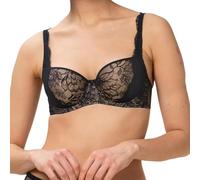 Triumph Womens Amourette Charm Whp02 Wired Padded Bra, Black, 34C UK