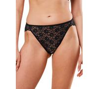 Triumph Womens Amourette High Leg Tai - Black polyamide - Size Small