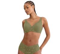 Triumph Amourette W01 Bra, Olive Gold, 3F Women