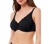 Triumph Womens Amourette W01 Minimizer Bra - Black Polyamide - Size 42D
