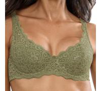 Triumph Women's Amourette WHP Bra, Olive Gold, 32DD