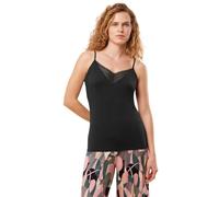 Triumph Women's Aura Spotlight Camisole Pyjama Top, black, 14