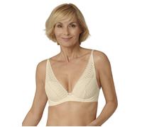 Triumph Womens Aura Spotlight Padded Bra - Ivory - Size 34C