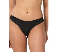 Triumph Aura Spotlight High Leg Thong 10207998 Womens Thongs Black