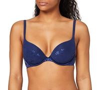 Triumph Women's Body Make-Up Blossom WPM Bra, Blue, Size 32D UK