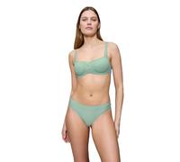 Triumph Women's Body Make-up Illusion Lace Balconette Bra, Misty Turquoise, 36D