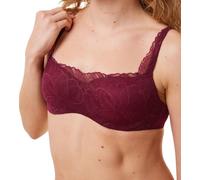 Triumph Women's Body Makeup Illusion Lace Balconette Bra, Woodrose, 34C