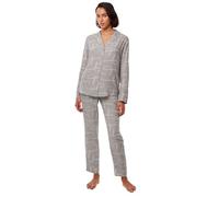 Triumph Women's Boyfriend Fit Pw 02 Pajama Set, Grey Combination, UK 14