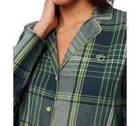 Triumph Women's Boyfriend Ndw X Checks Nightgown, Green Combination, 18