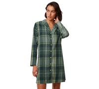 Triumph Women's Boyfriend Ndw X Checks Nightgown, Green Combination, 8