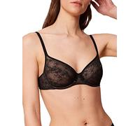 Triumph Women's Bright Spotlight W Bra, Semi-Transparent, Black, 36B