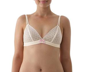 Triumph Women's Candle Spotlight Triangle Plain Everyday Bra - White - 32C